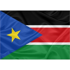 Sudão so Sul - Tamanho: 0.70 x 1.00m